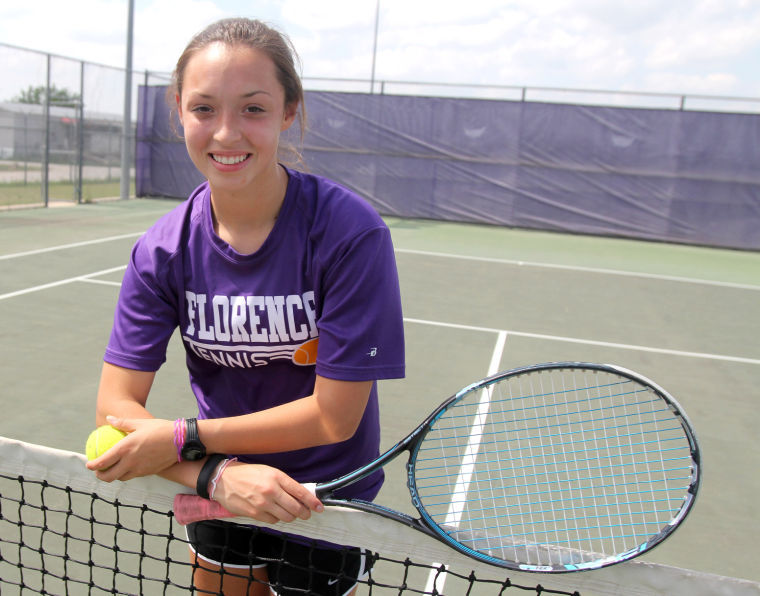 Florence Tennis Tristen Brunson